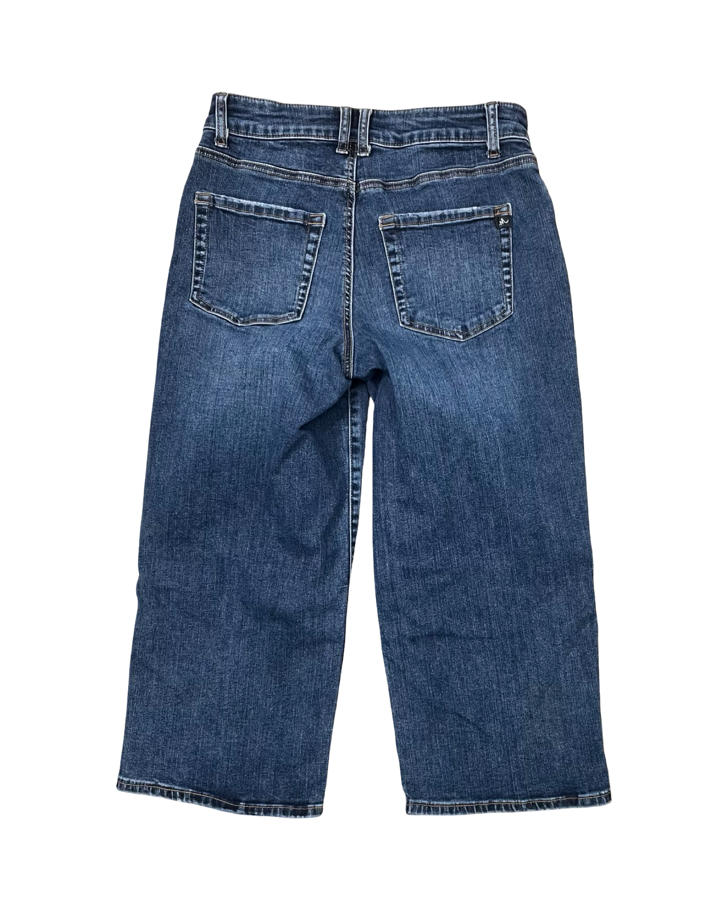 Jeans Cropped By Maurices In Blue Denim, Size:6