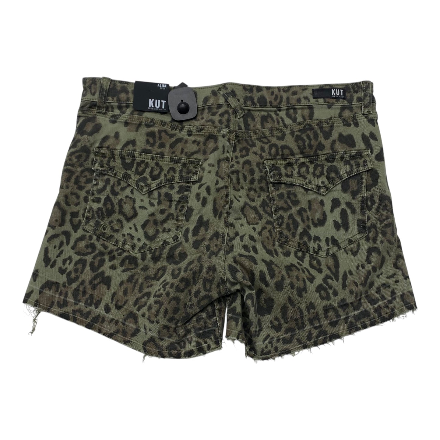 Shorts By Kut In Green, Size:10