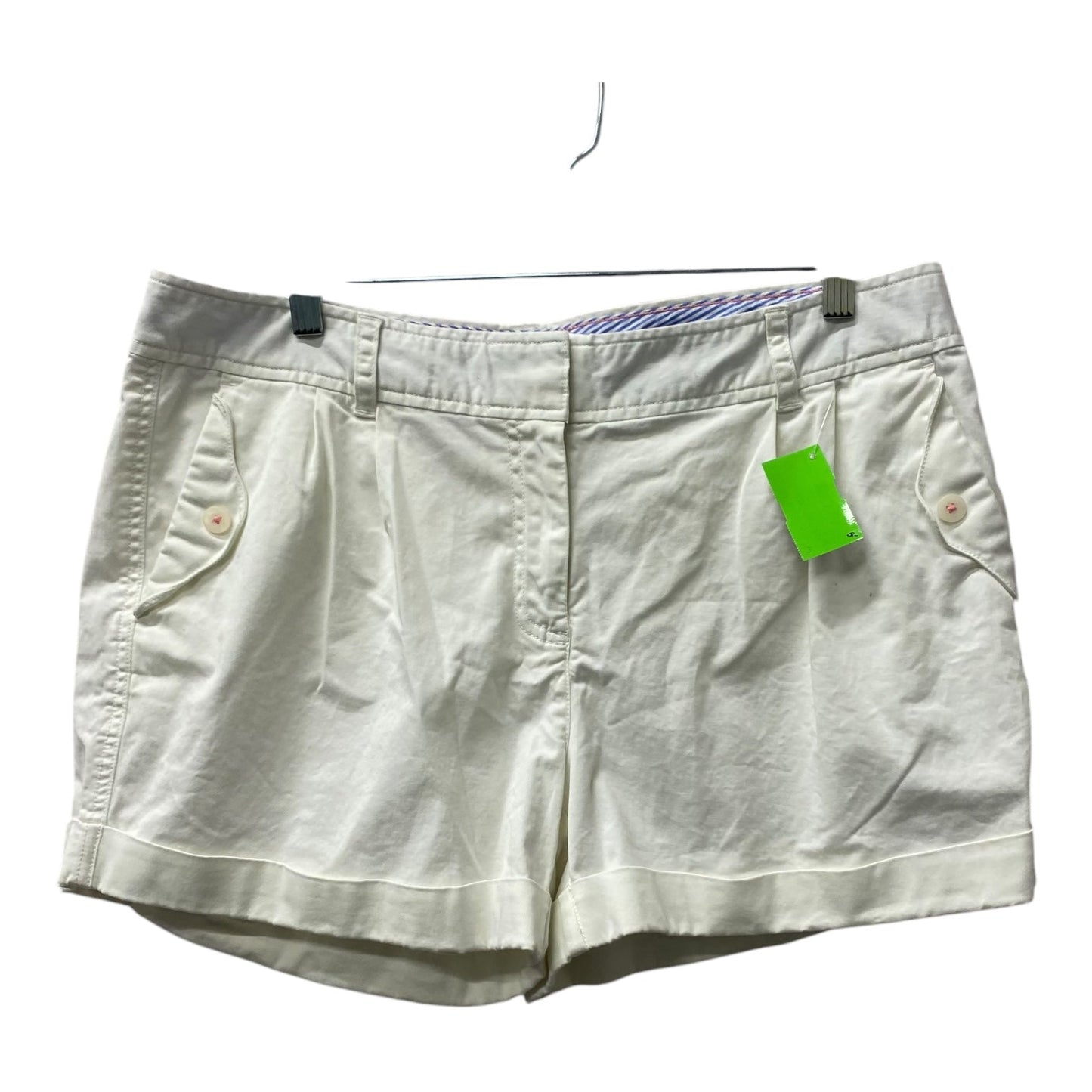 Shorts By Vineyard Vines In White, Size:14