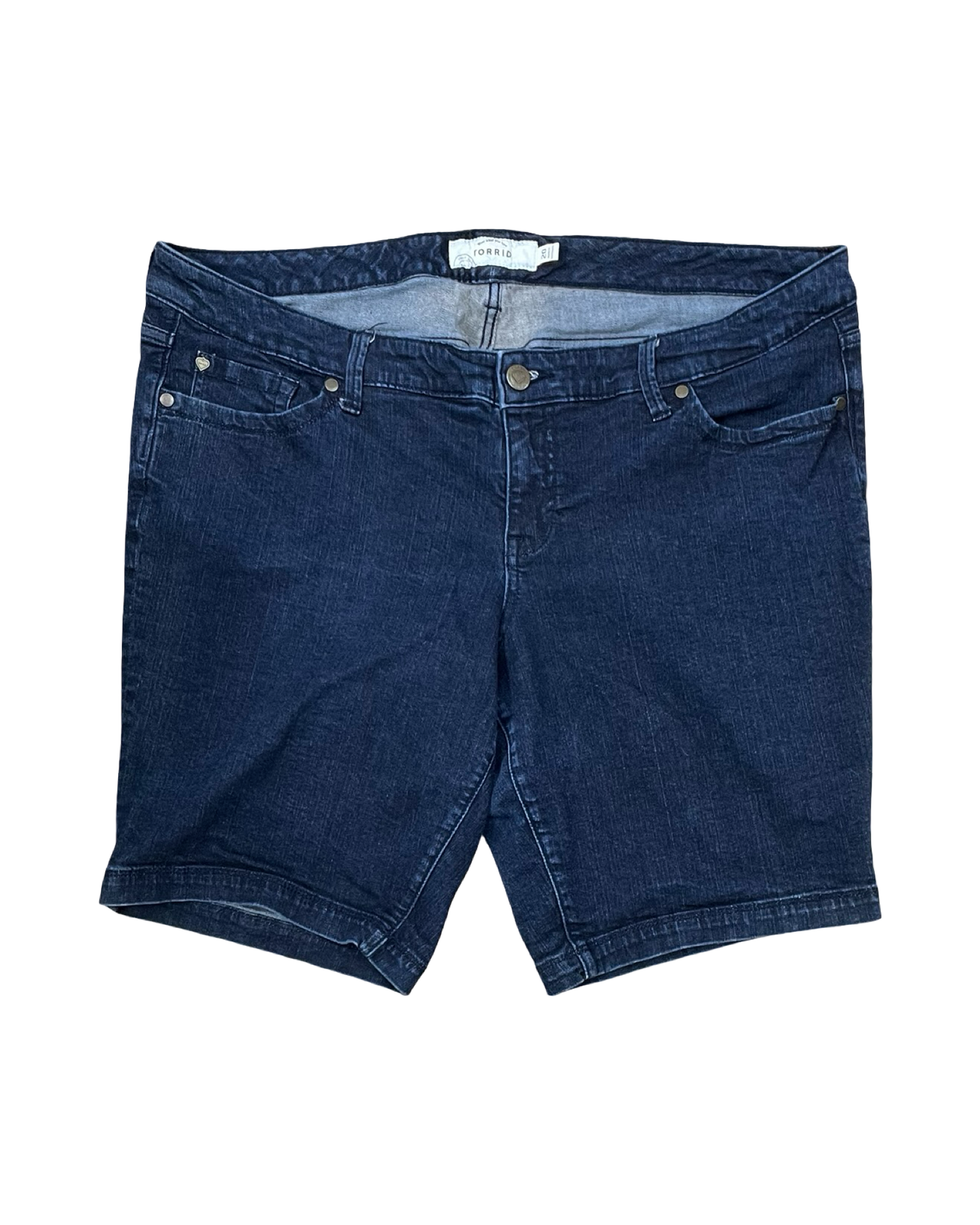 Shorts By Torrid In Blue Denim, Size:20