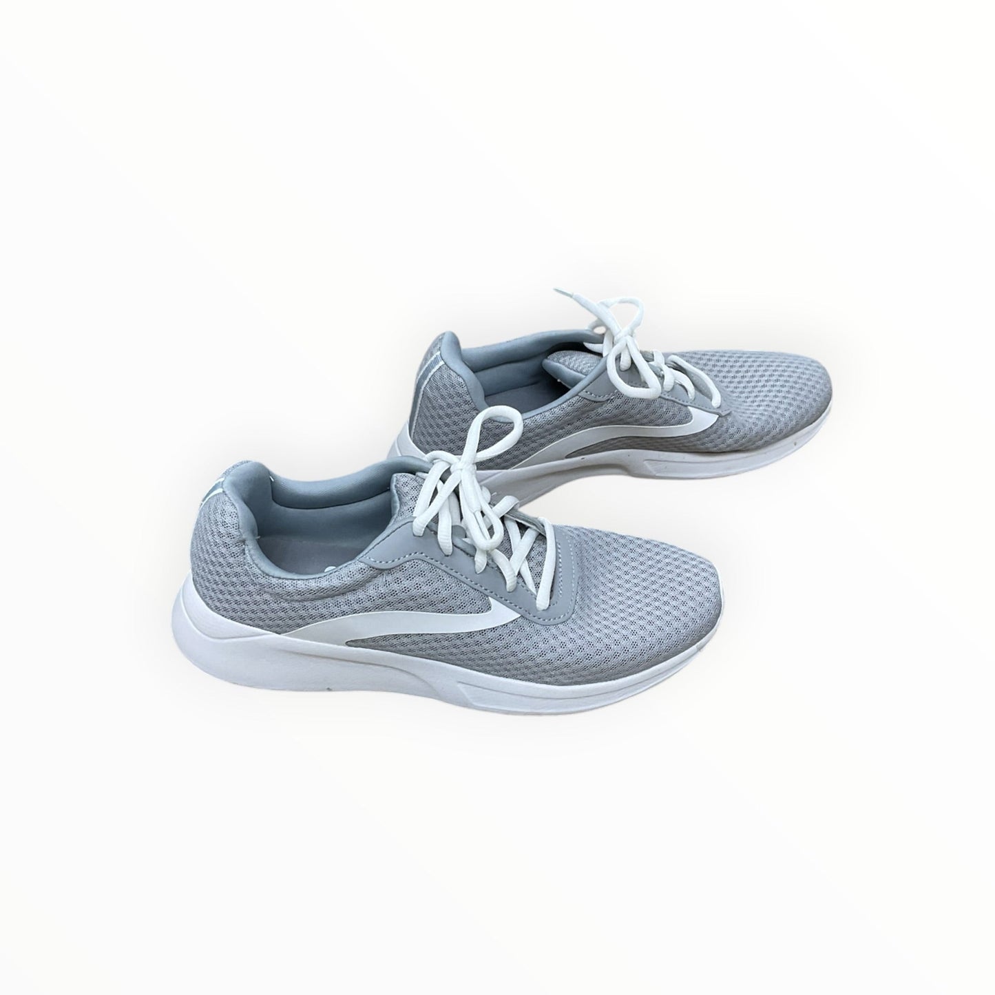 Shoes Athletic By Athletic Works In Grey & White, Size:8