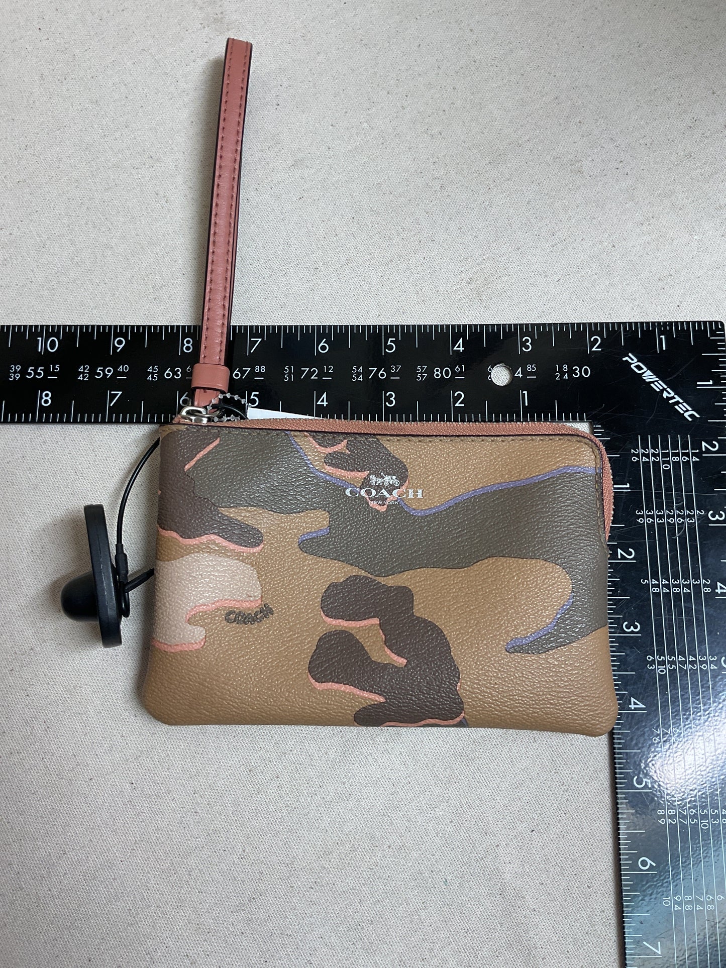 Wristlet Designer By Coach In Camouflage Print, Size:Small