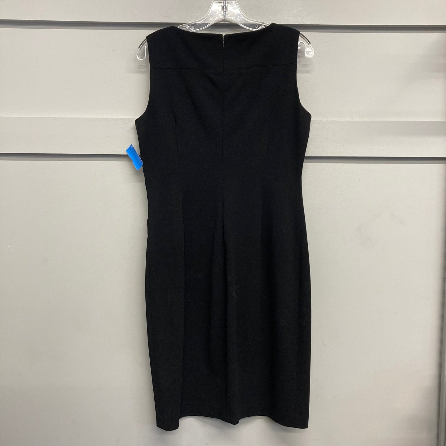 Dress Casual Midi By Calvin Klein In Black, Size:M