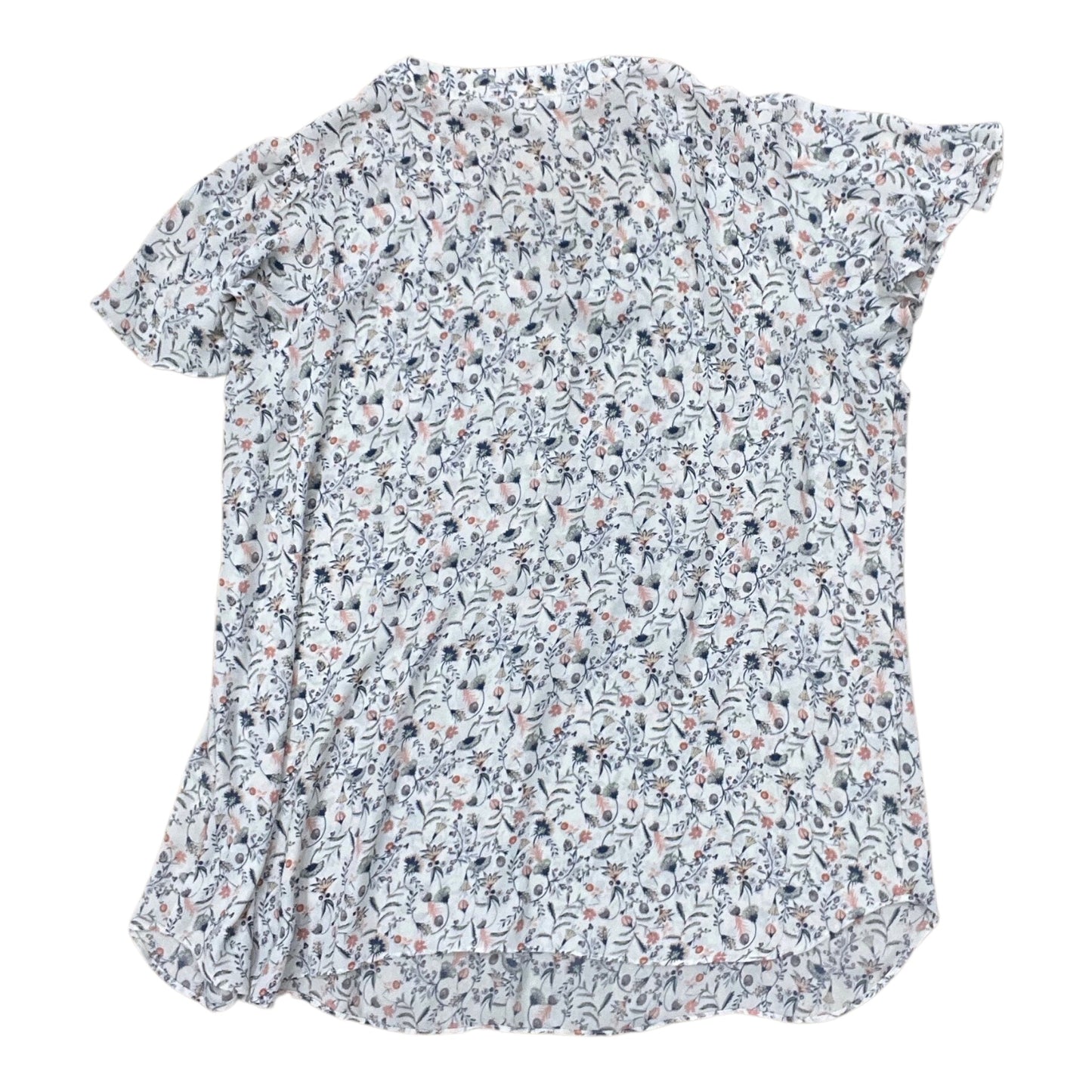 Top Ss By Rose And Olive In Cream & Pink, Size:1X