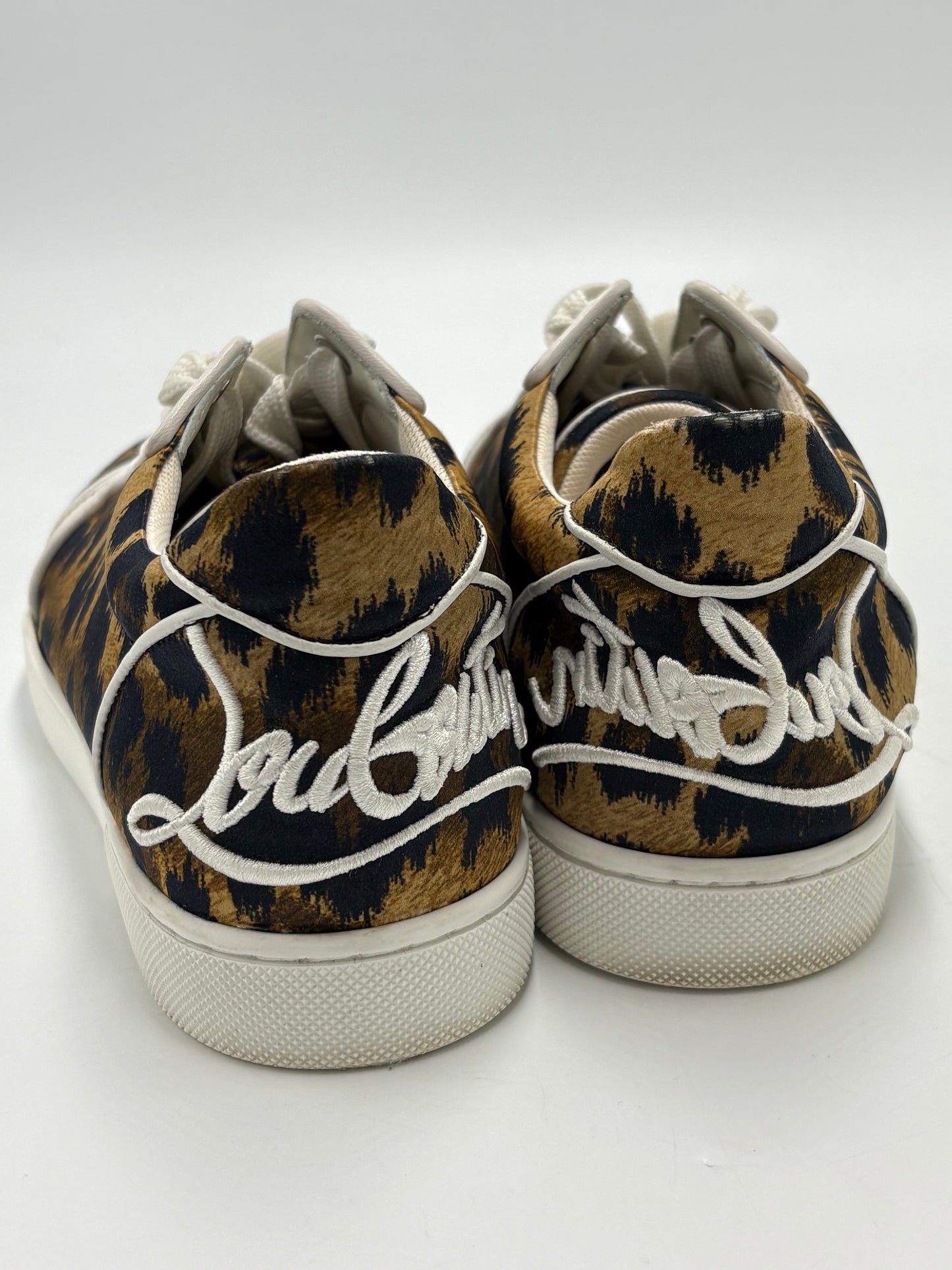 Christian Louboutin Fun Viera Luxury Sneaker Shoes, Size: 6.5