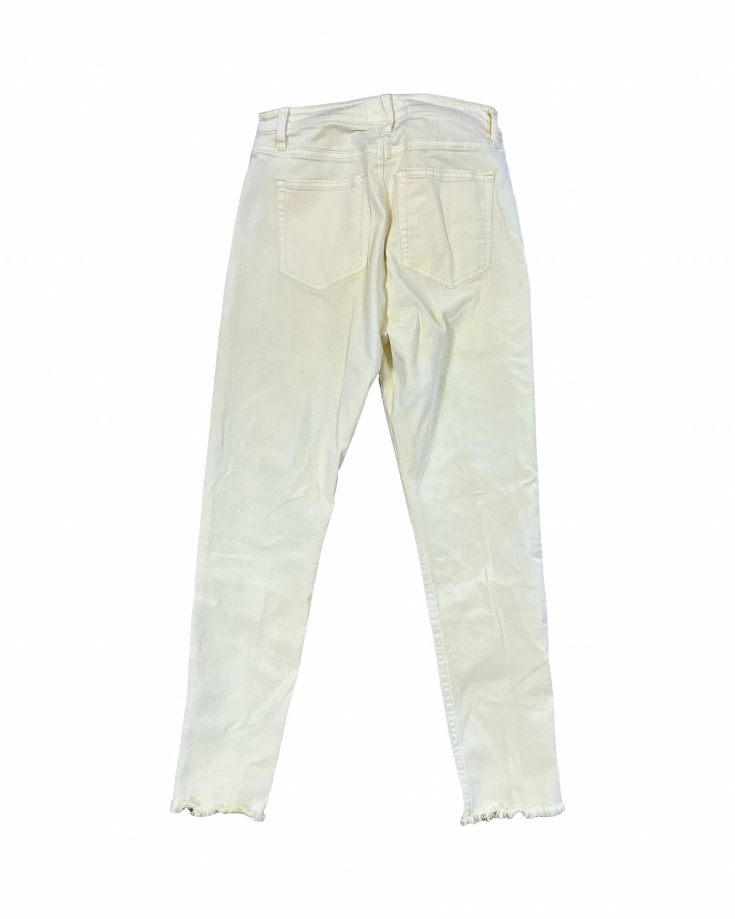 Jeans Skinny By Loft In Yellow, Size:2