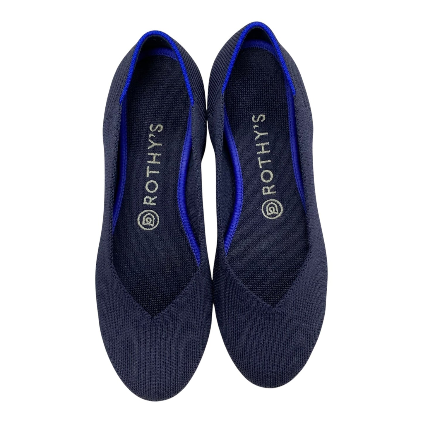 Shoes Flats By Rothys In Blue, Size:7.5