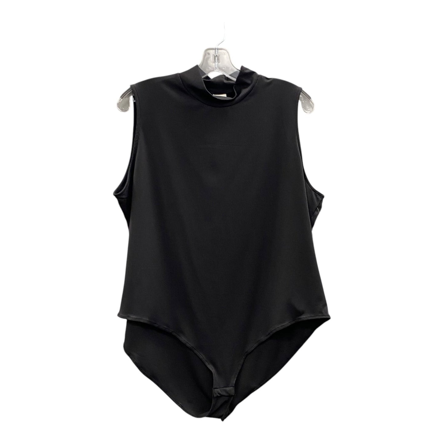 Bodysuit By H&M In Black, Size:1X