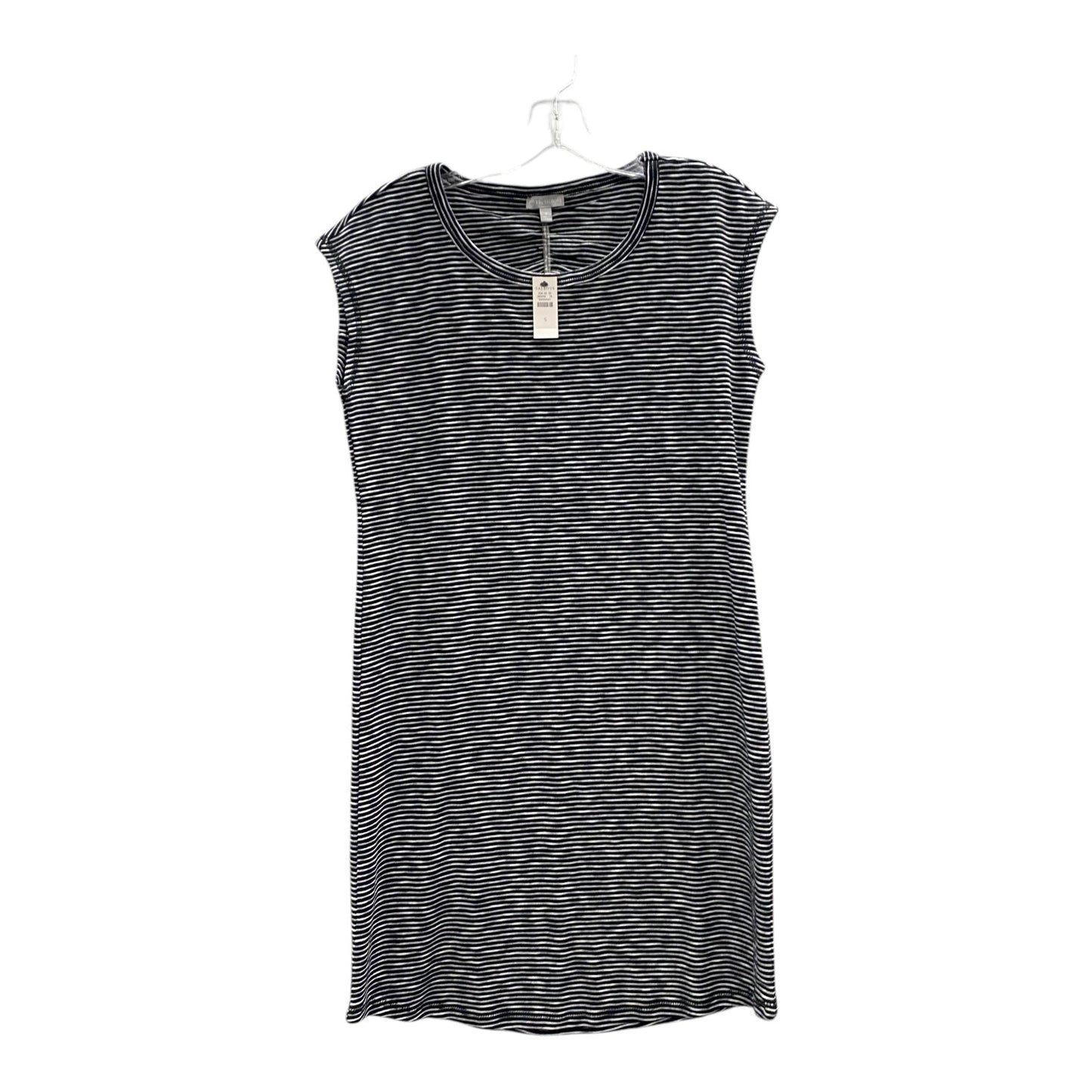 Dress Casual Midi By Talbots In Black & White, Size:S