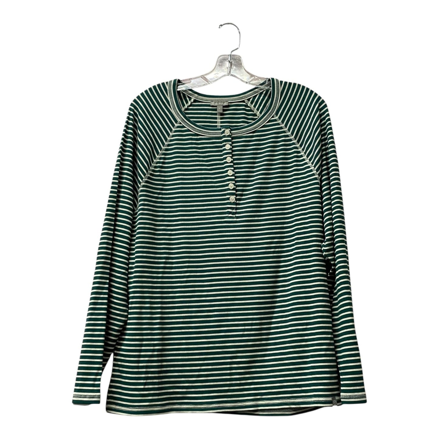 Top Ls By Talbots In Green, Size:Xl