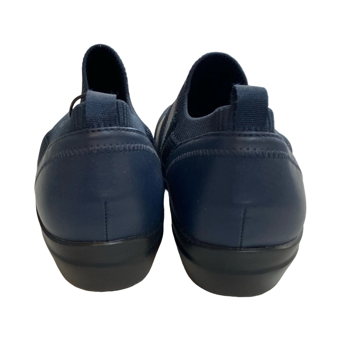 Shoes Flats By Clarks In Blue, Size:12
