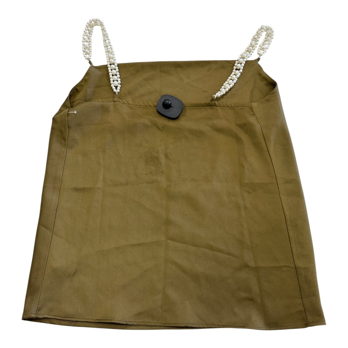 Top Sleeveless By River Island In Green, Size:6