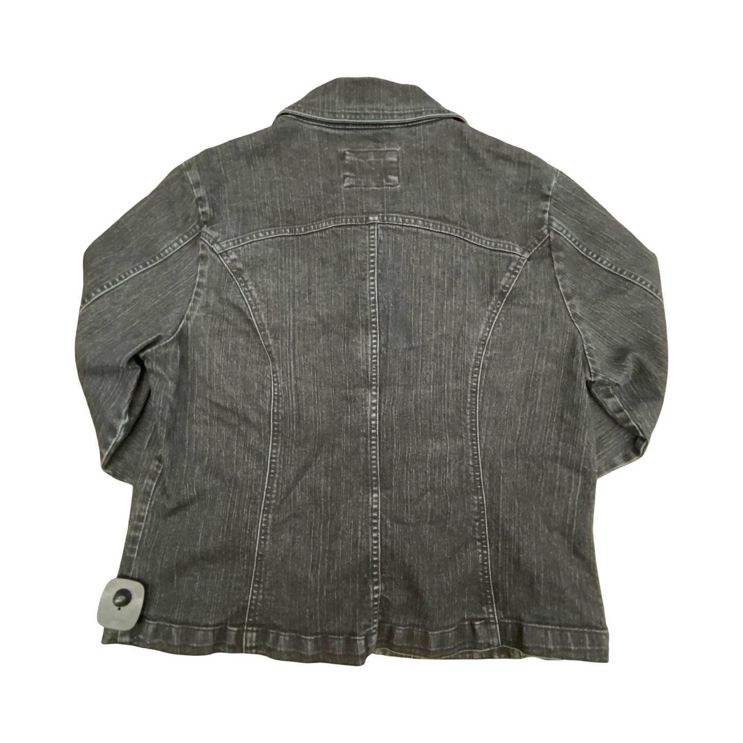Jacket Denim By Cmc In Grey Denim, Size:Xl