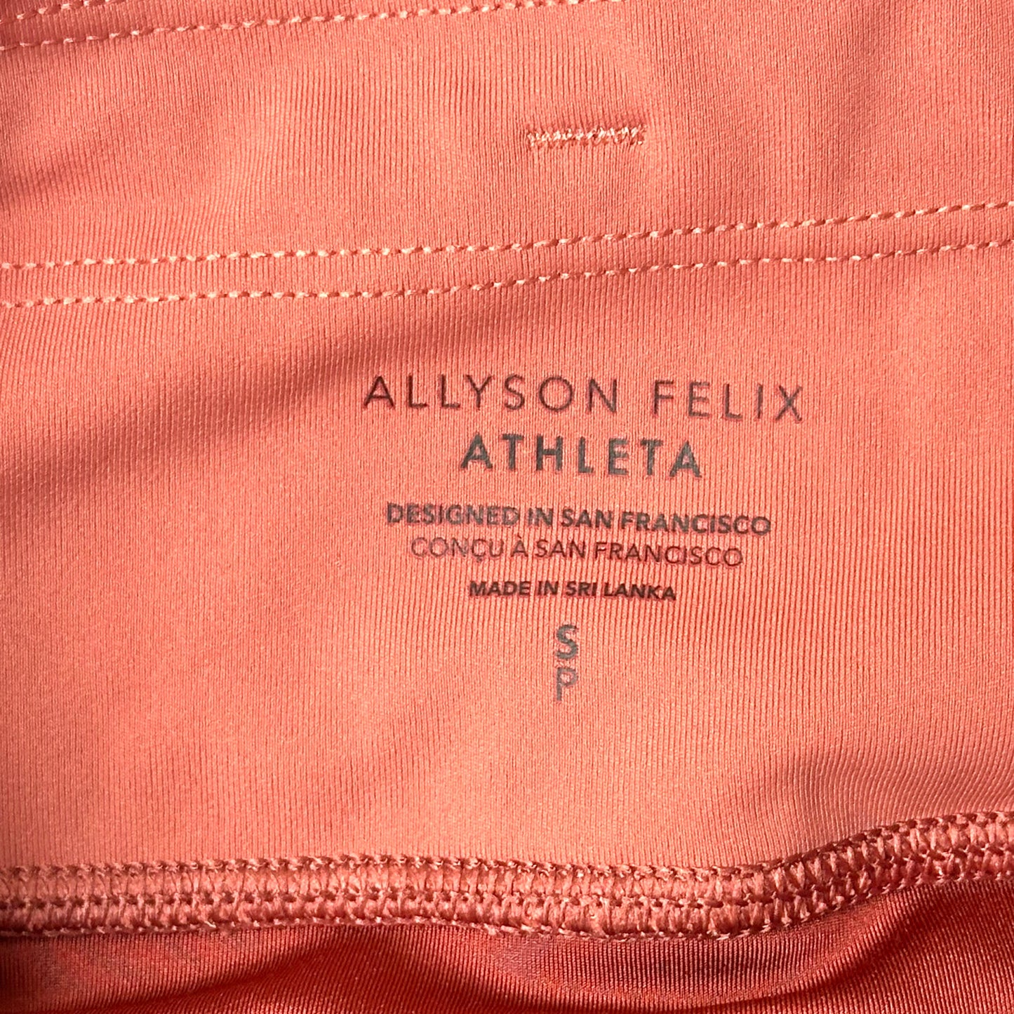 Athletic Leggings By Athleta In Orange, Size: S