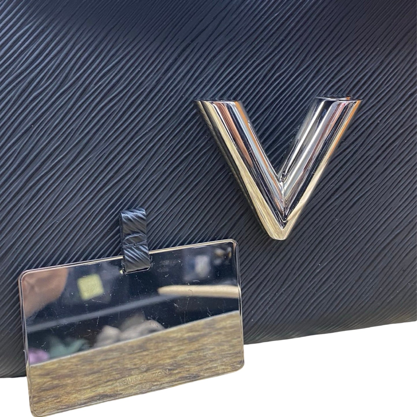 Handbag Luxury Designer By Louis Vuitton In Black, Size:Medium