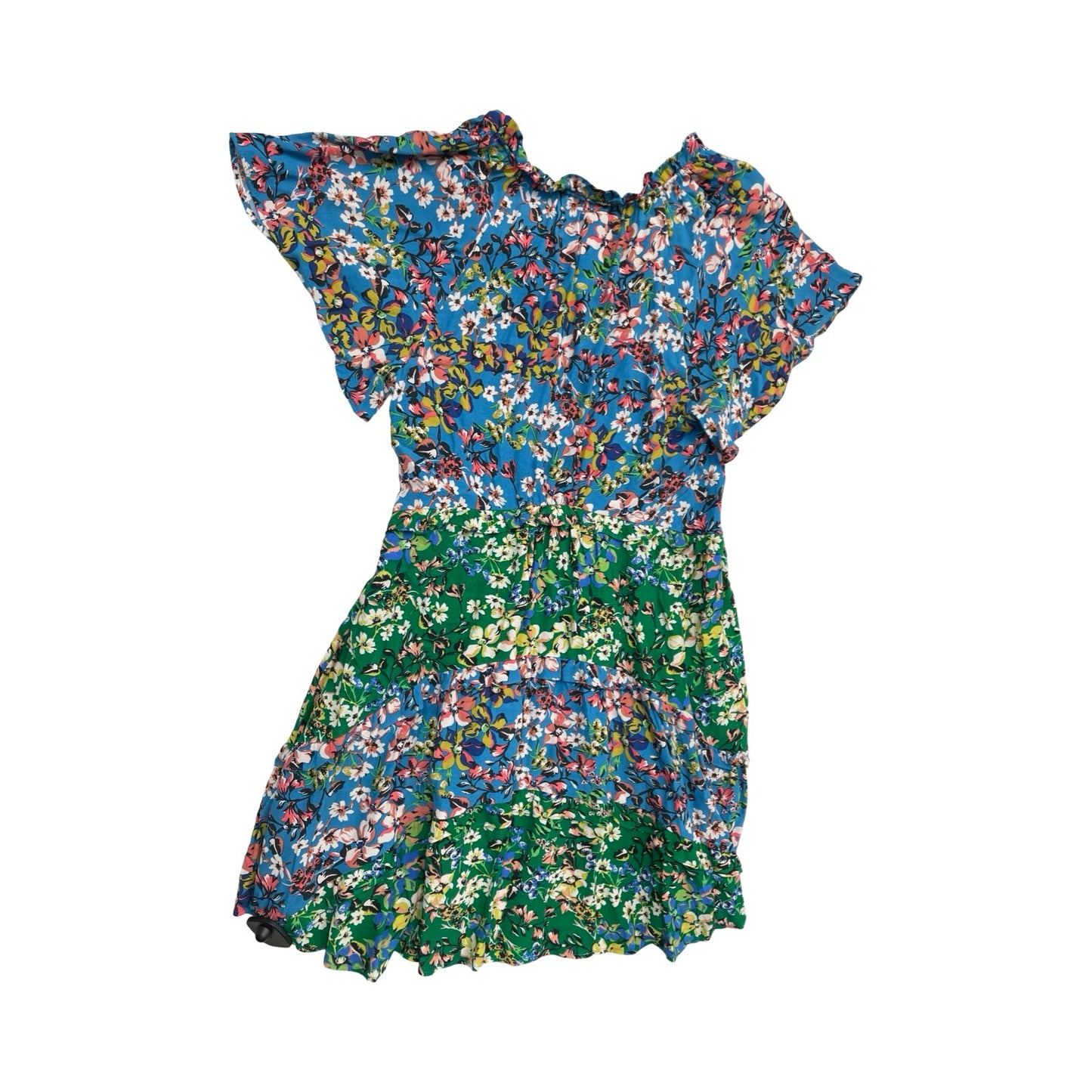 Dress Casual Short By Anthropologie In Floral Print, Size:M