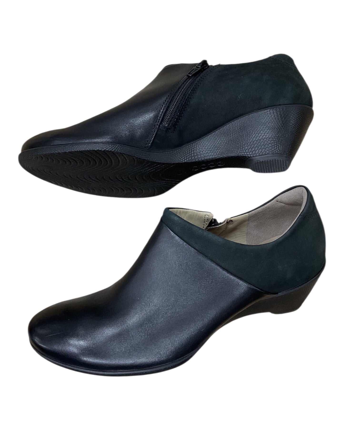 Shoes Heels Kitten By Ecco In Black, Size:8.5