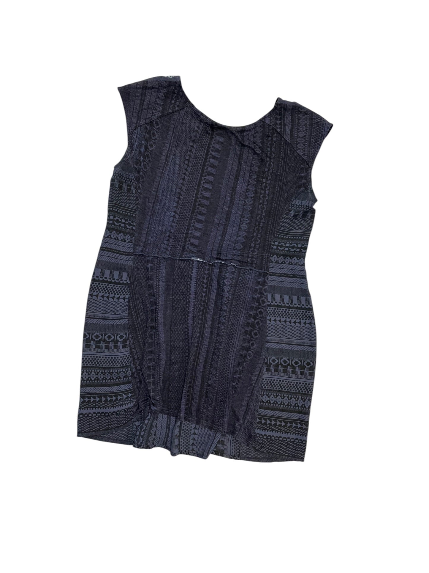 Blouse Sleeveless By One September In Navy, Size:S