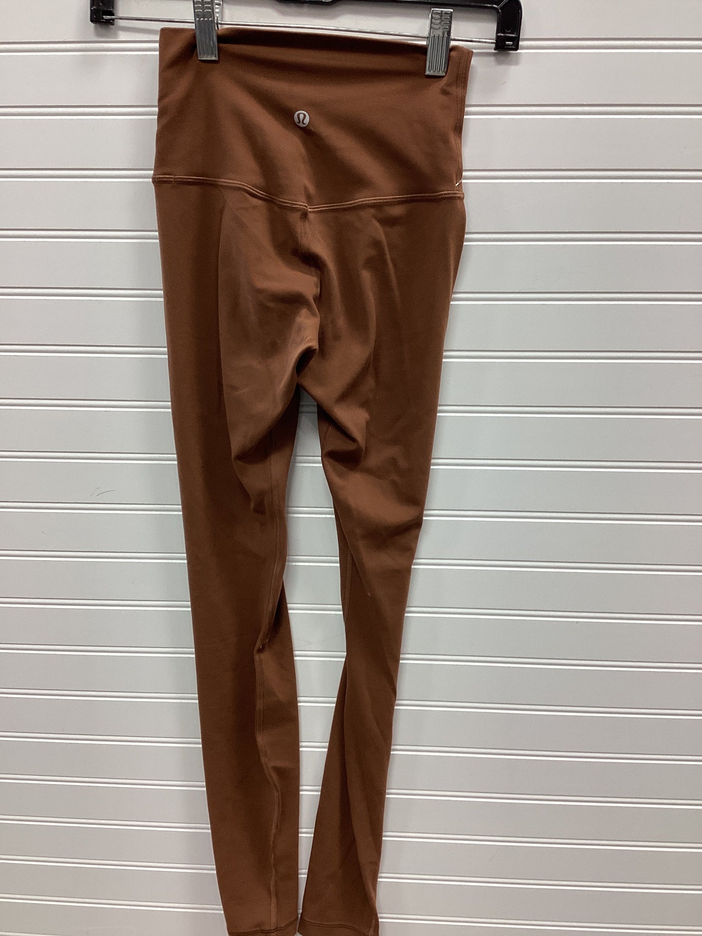 Athletic Leggings By Lululemon In Brown, Size:2