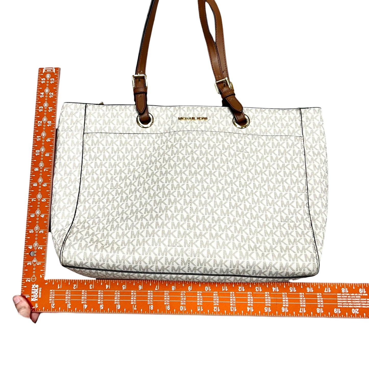 Handbag Designer By Michael Kors, Size: Large