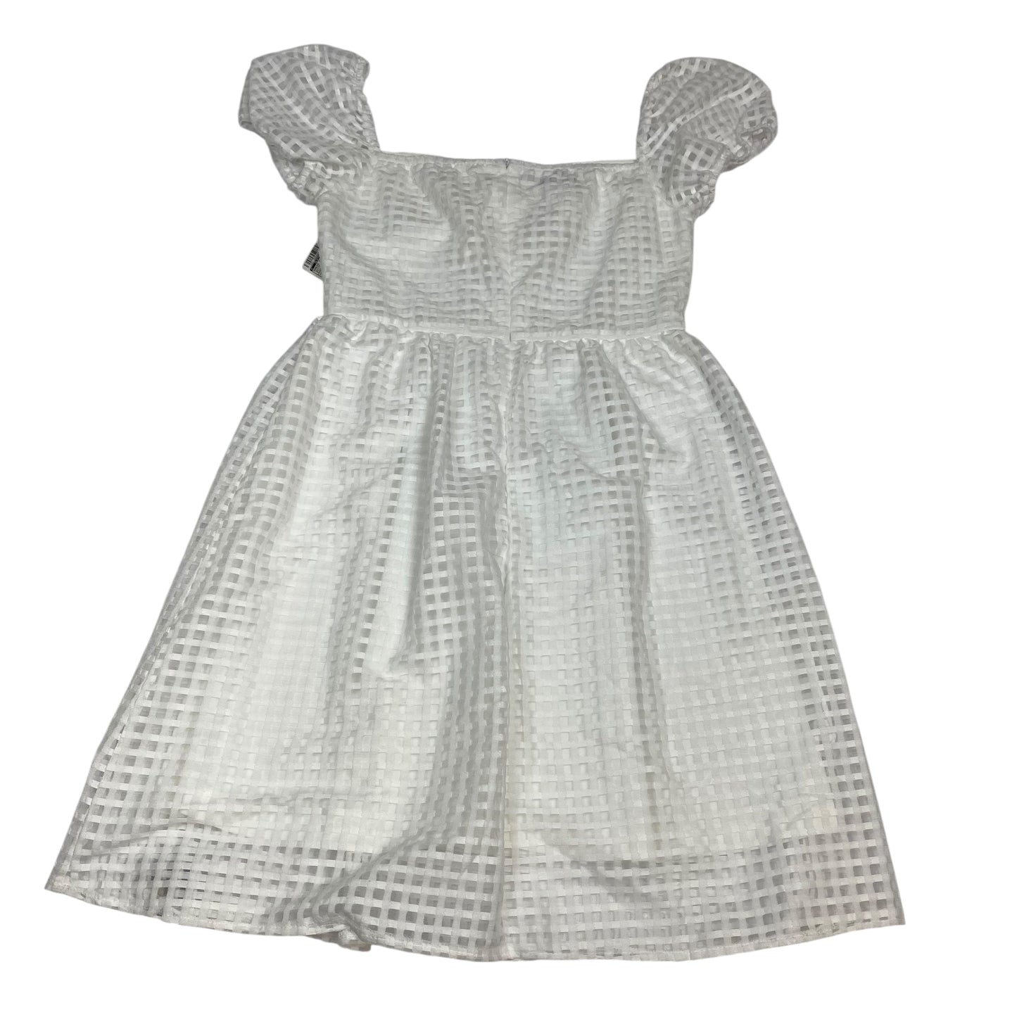 Dress Casual Short By Eilly Bazar In White, Size:S