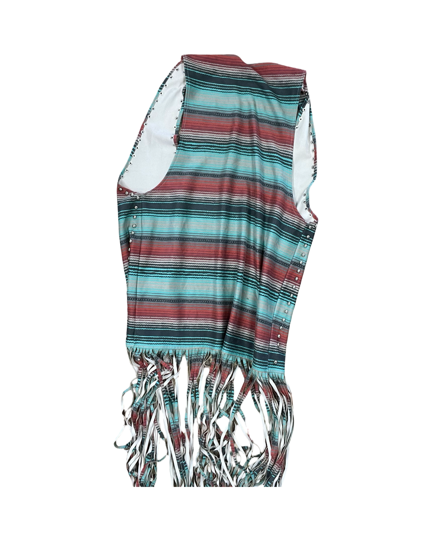 Vest Other By Crazy Train In Green & Red, Size:Osfm