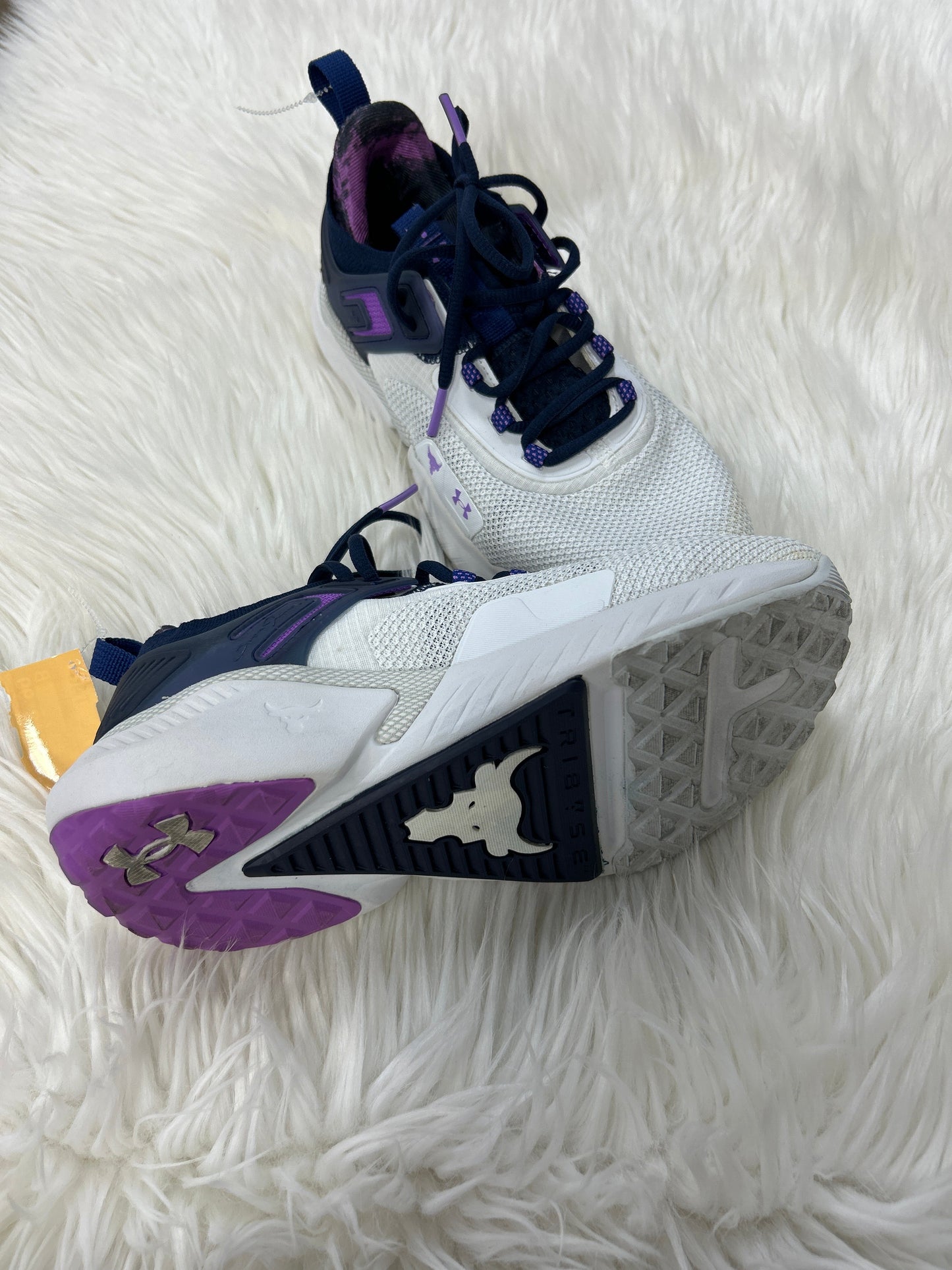 Shoes Athletic By Under Armour In Purple & White, Size:9