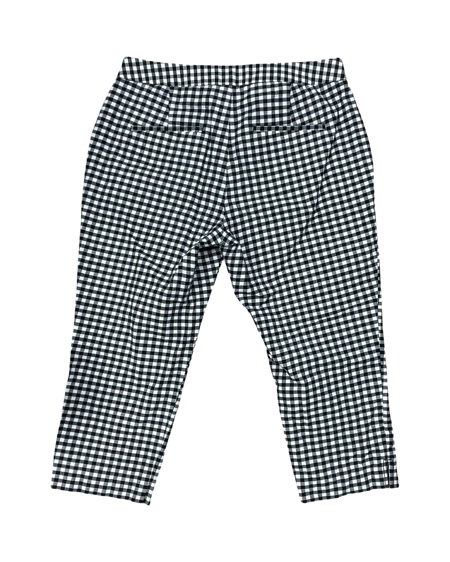Pants Cropped By Coldwater Creek In Black & White, Size:12