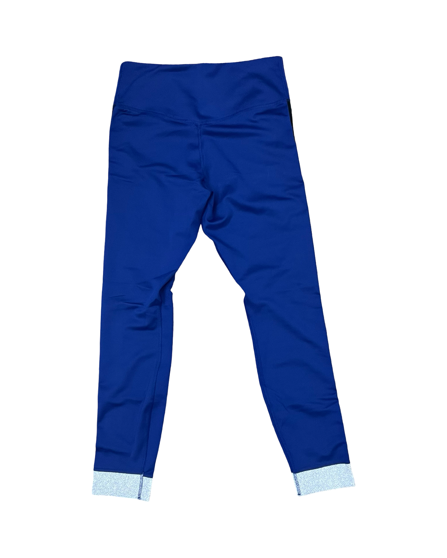 Athletic Leggings By Nike In Blue, Size:M