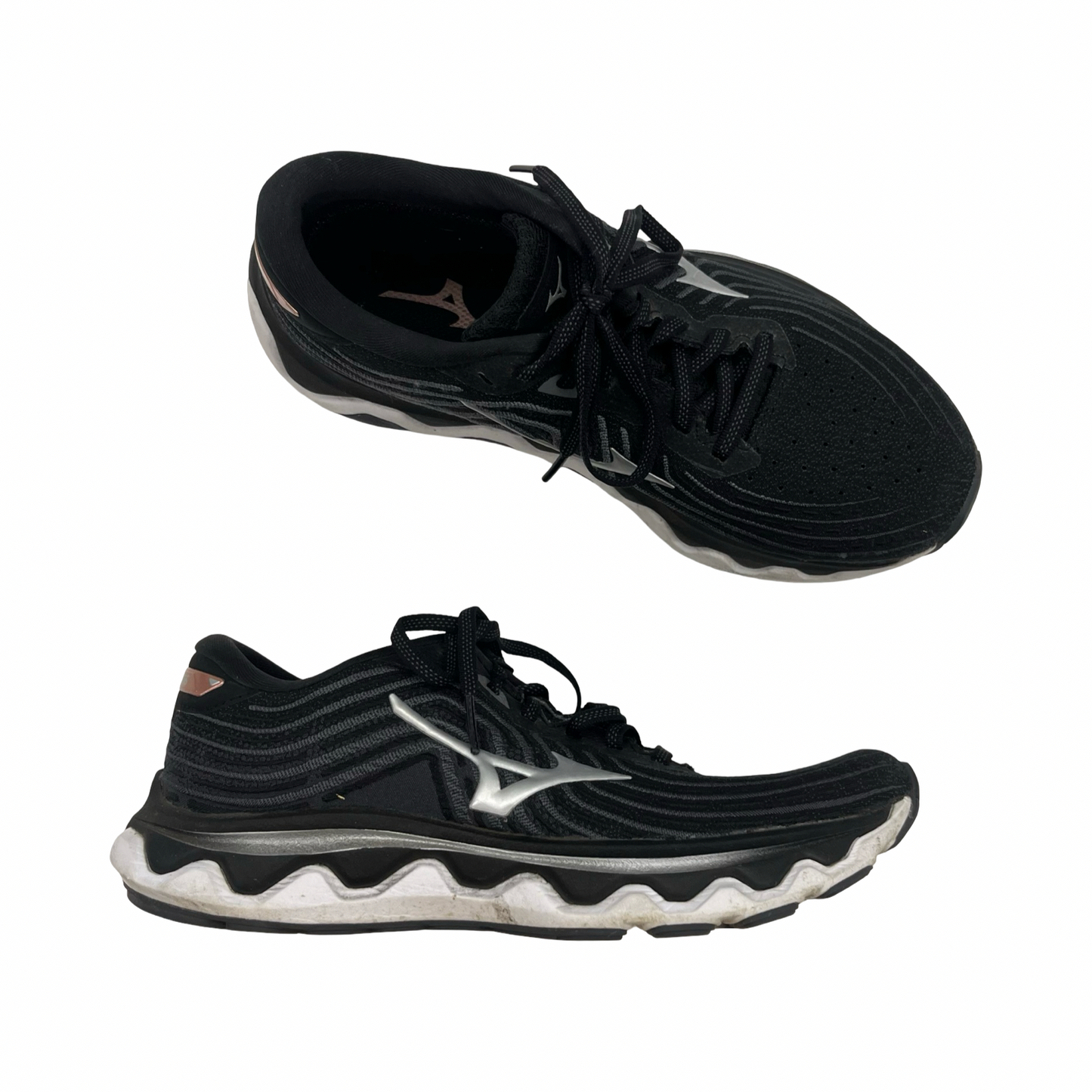 Shoes Athletic By Mizuno In Black, Size:8.5