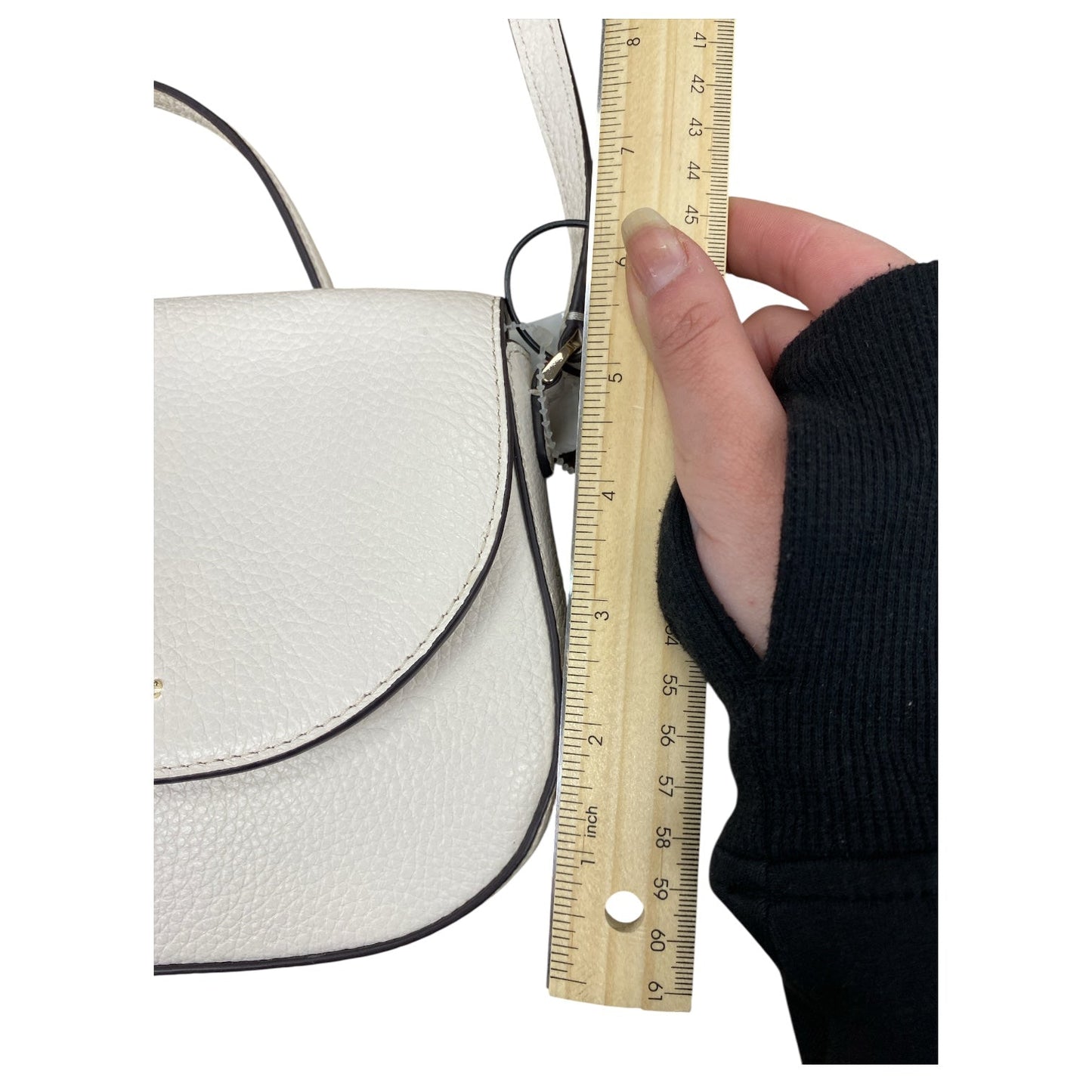 Handbag Designer By Kate Spade In White, Size:Small