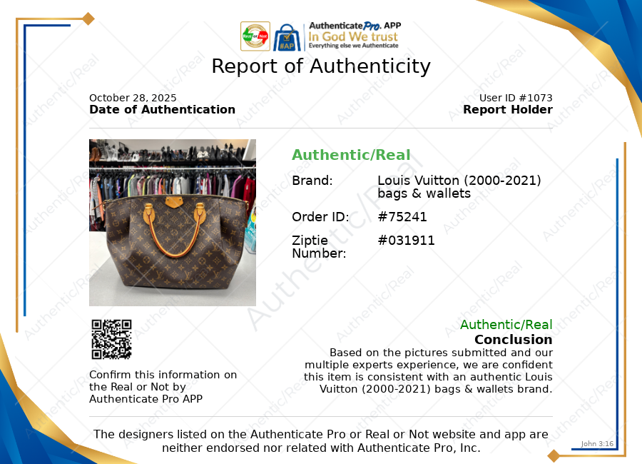 Handbag Luxury Designer By Louis Vuitton In Brown, Size:Large