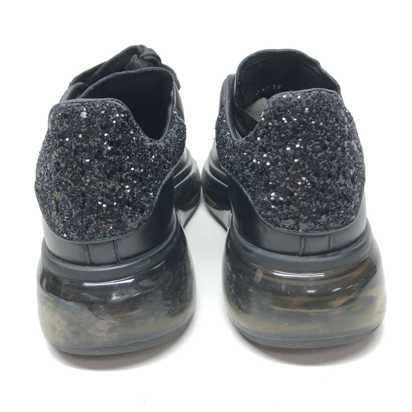 Shoes Luxury Designer By Alexander Mcqueen In Black, Size: 5.5