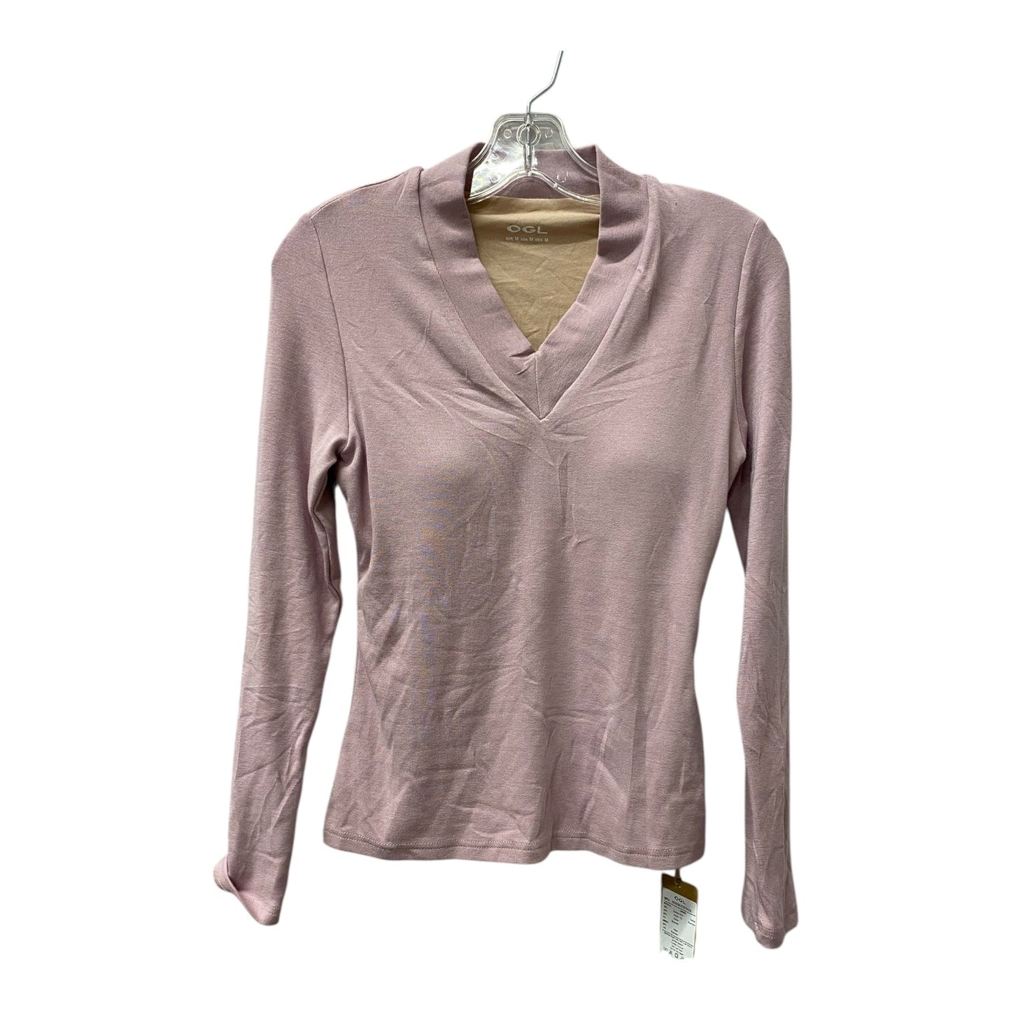 Top Ls By ogl In Purple, Size:M