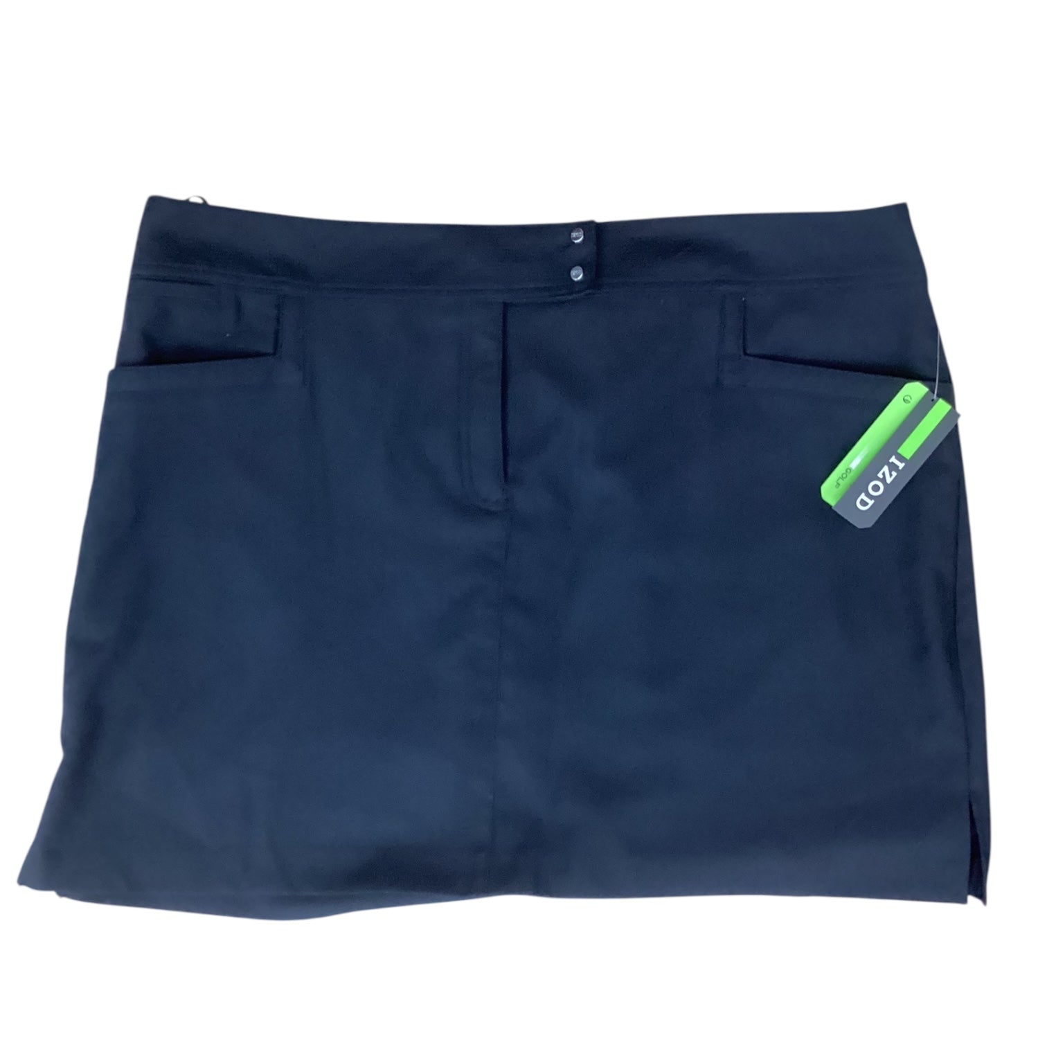 Athletic Skort By Izod In Black, Size:1X1