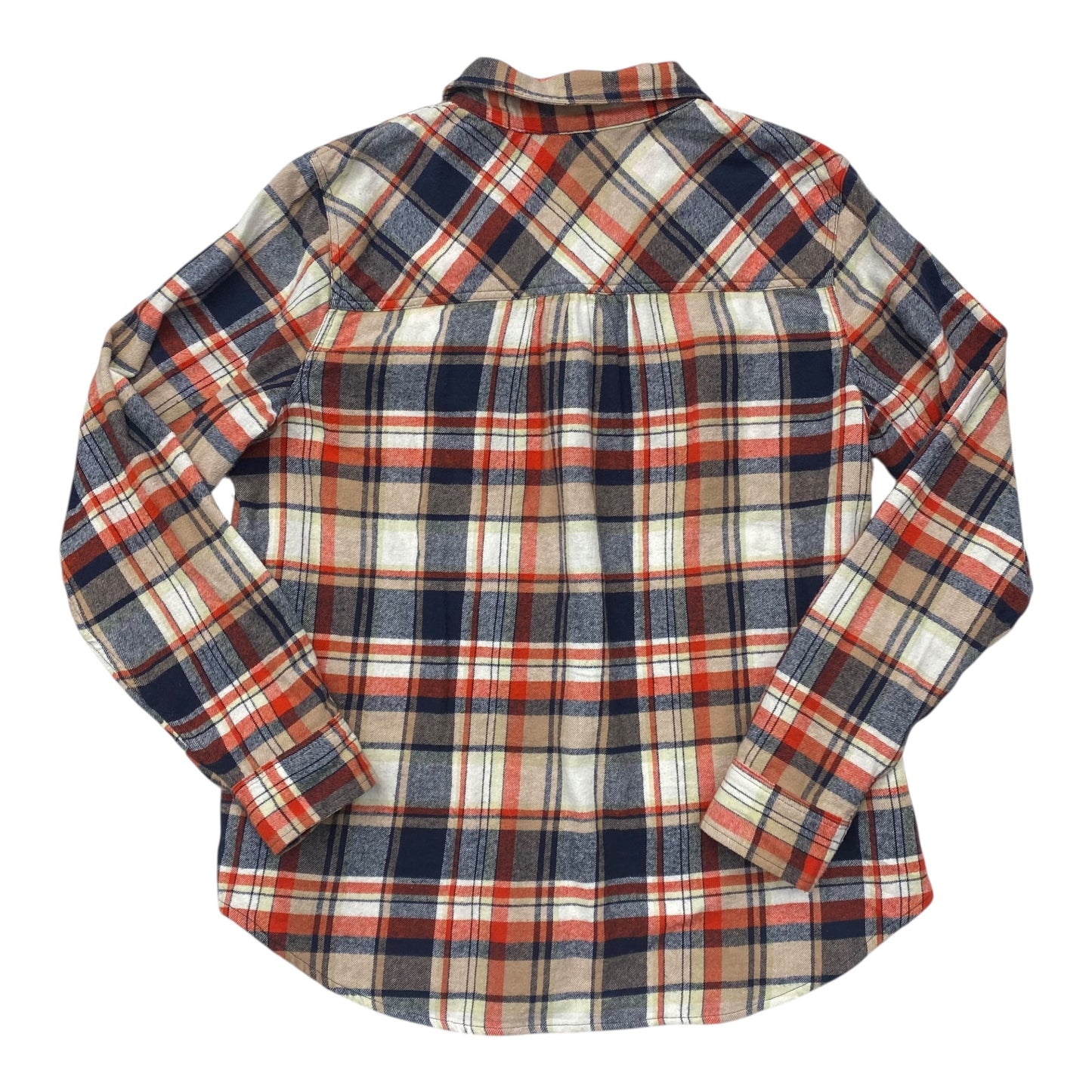 Top Ls By Lucky Brand In Plaid Pattern, Size:M