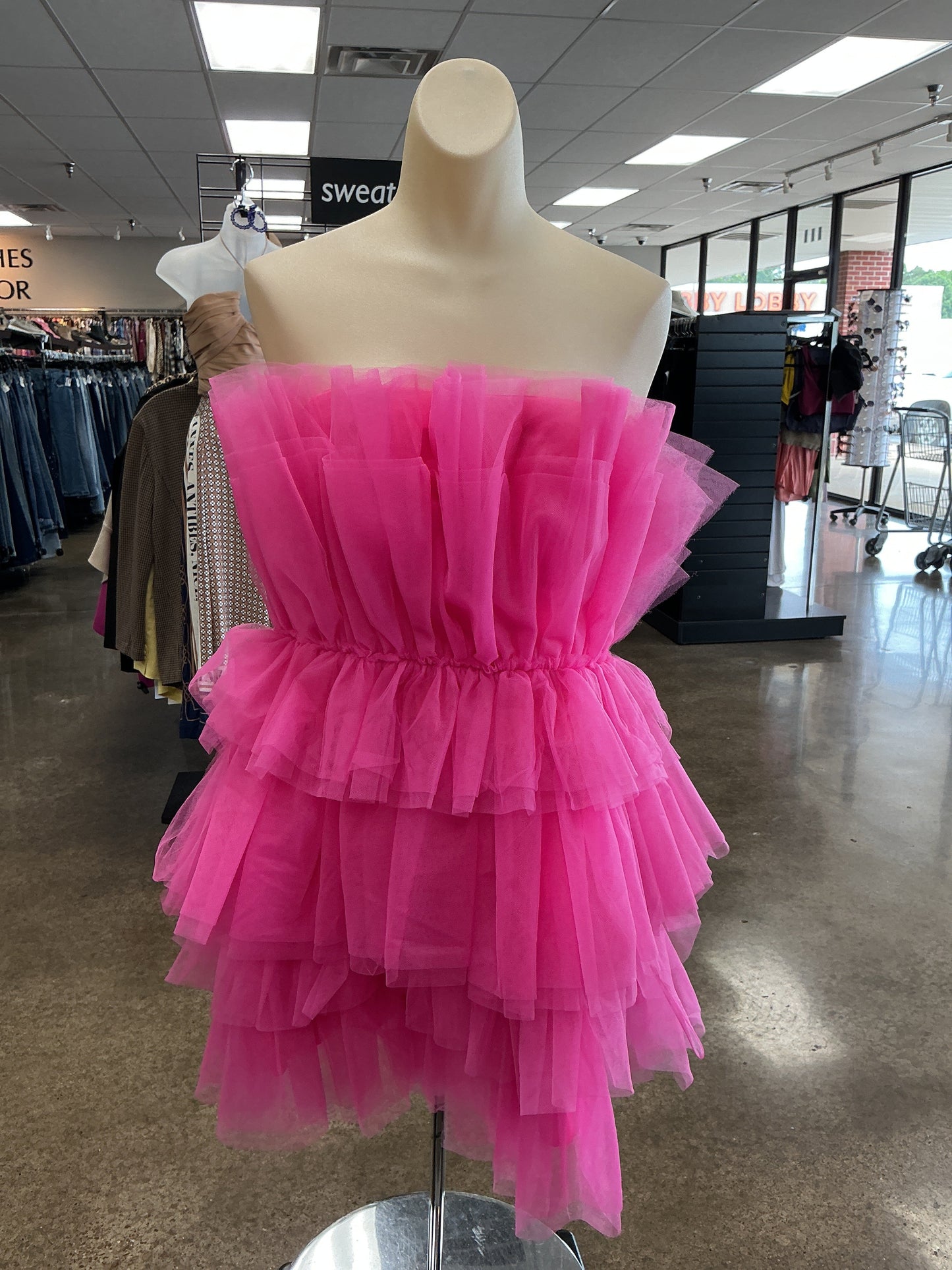 Dress Party Short By Mable In Pink, Size:L