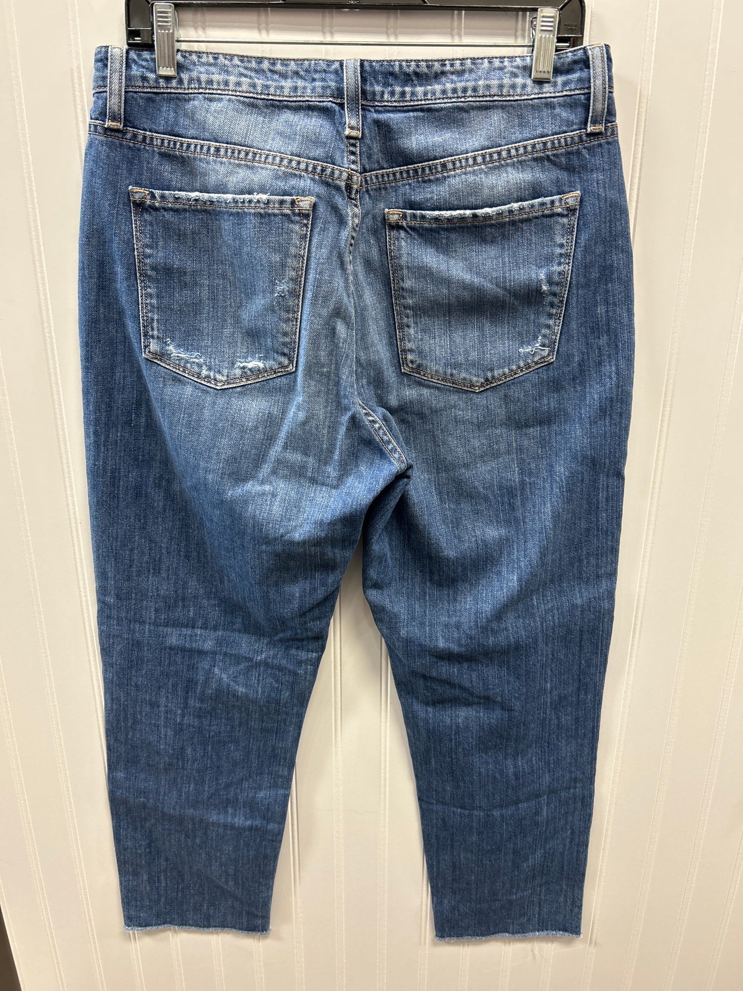 Jeans Straight By Flying Monkey In Blue Denim, Size:6