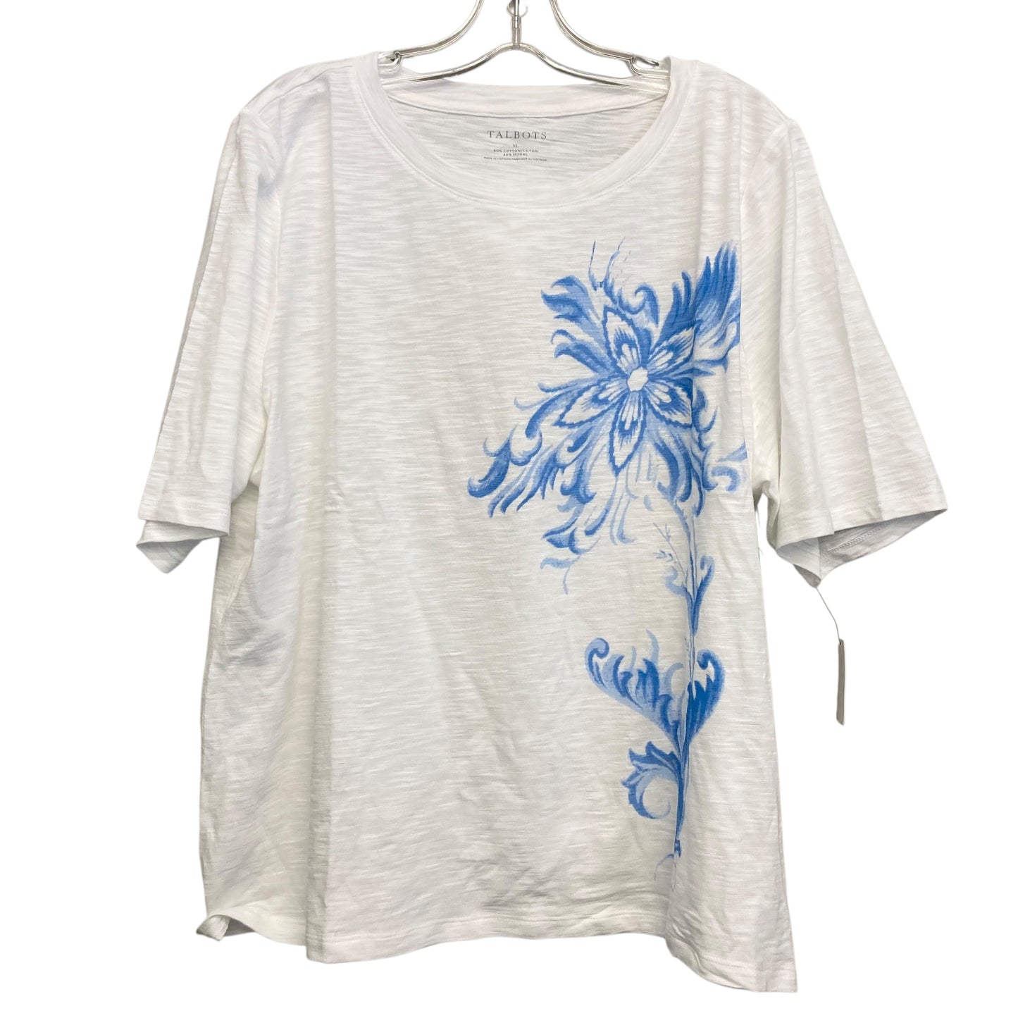 Top Ss By Talbots In White, Size:Xl