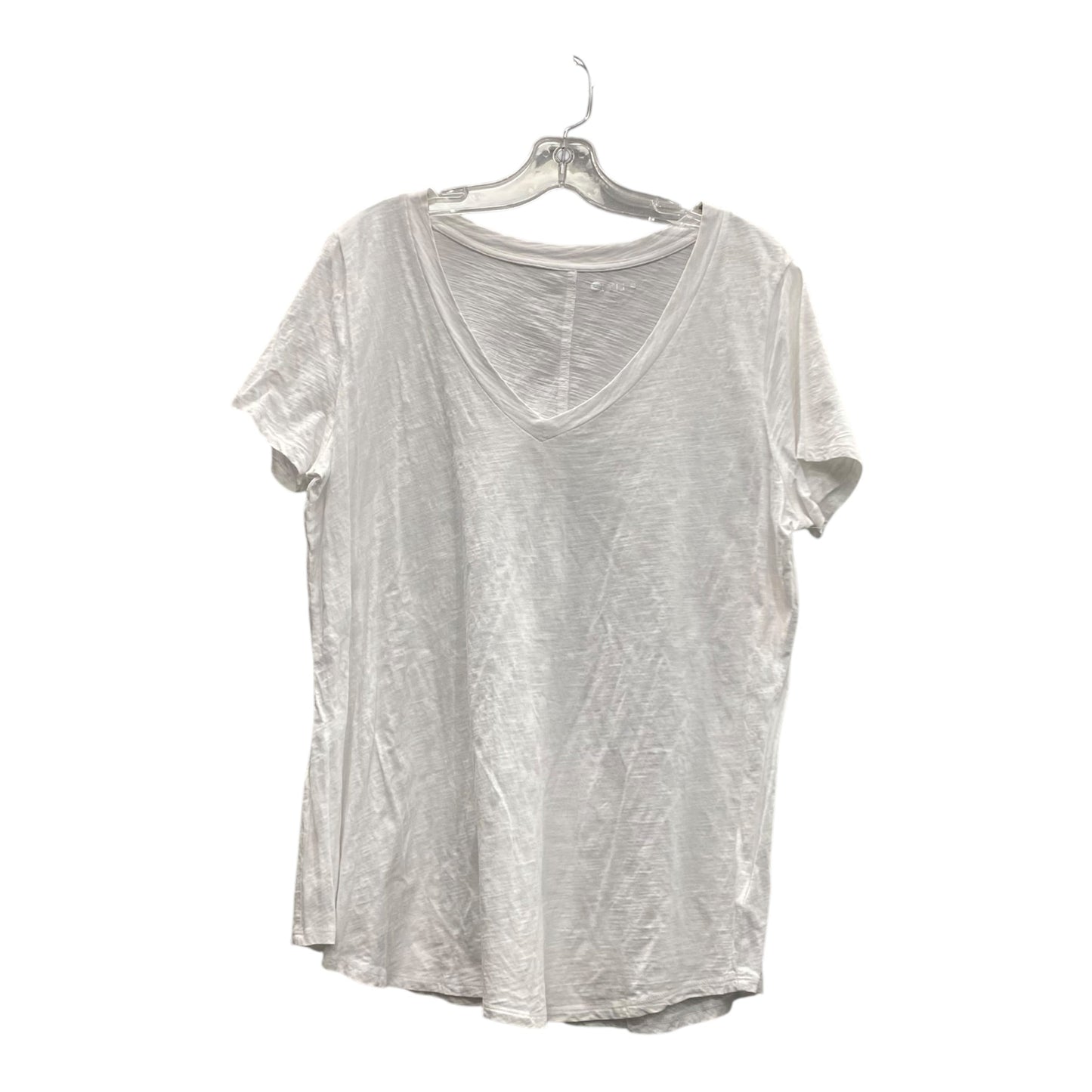 Top Ss By Stylus In White, Size:1X