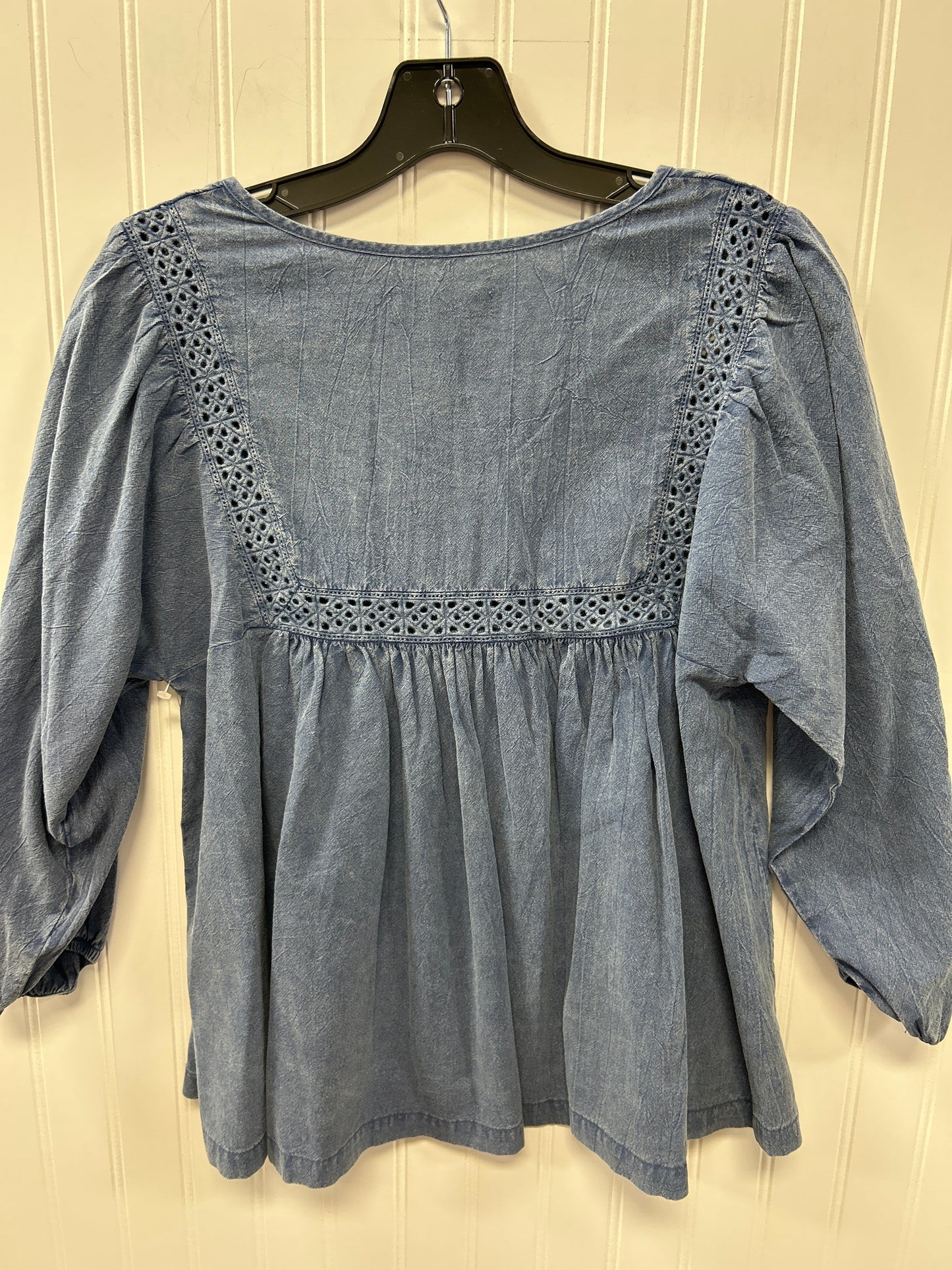 Top Ls By Cmc In Blue, Size:Xs