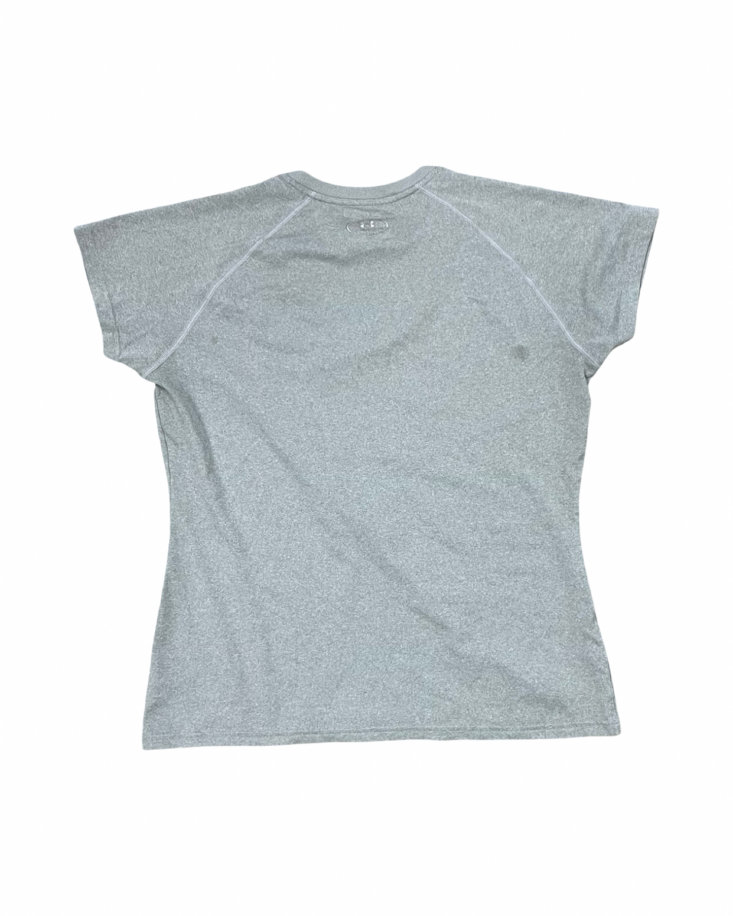 Athletic Top Ss By Under Armour In Grey, Size:M