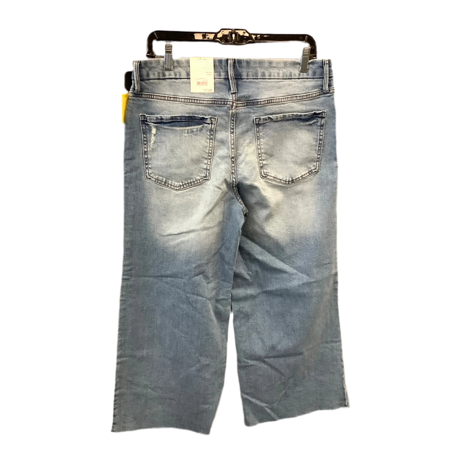 Jeans Wide Leg By Time And Tru In Blue Denim, Size: 12