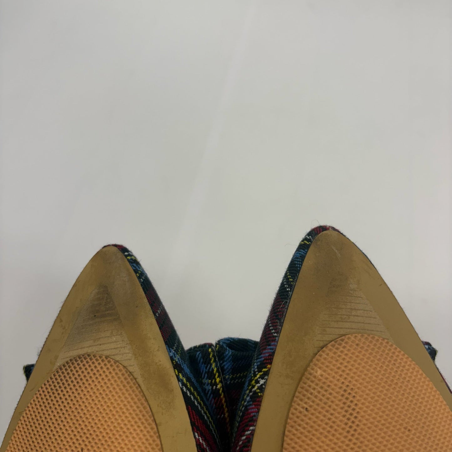 Shoes Heels Stiletto By J. Crew In Plaid Pattern, Size: 8