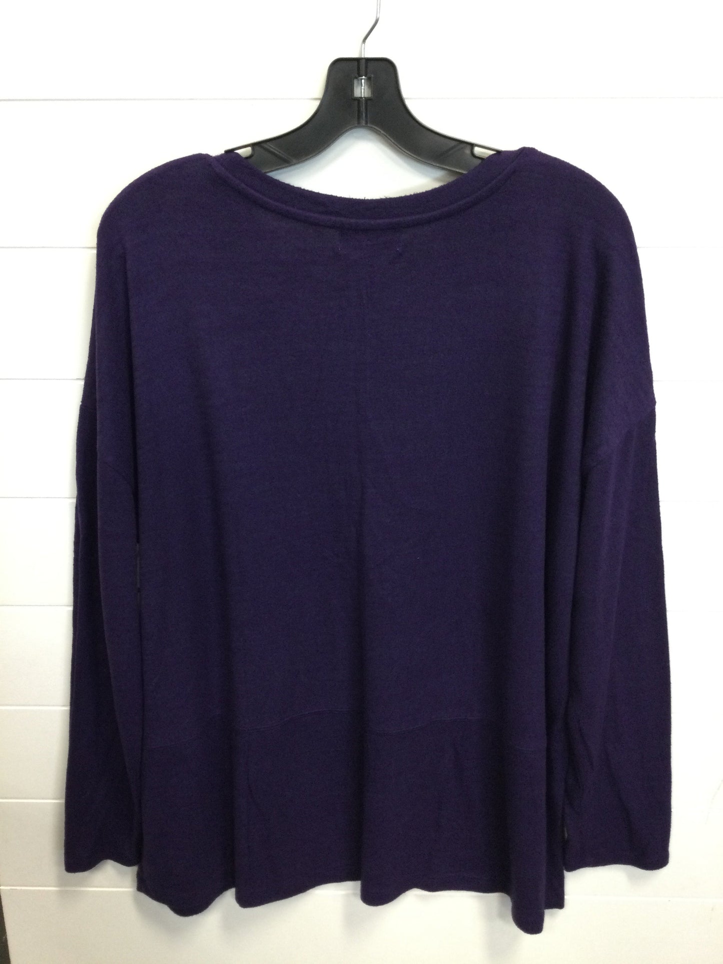 Top Ls By Liz Claiborne In Purple, Size:Xl