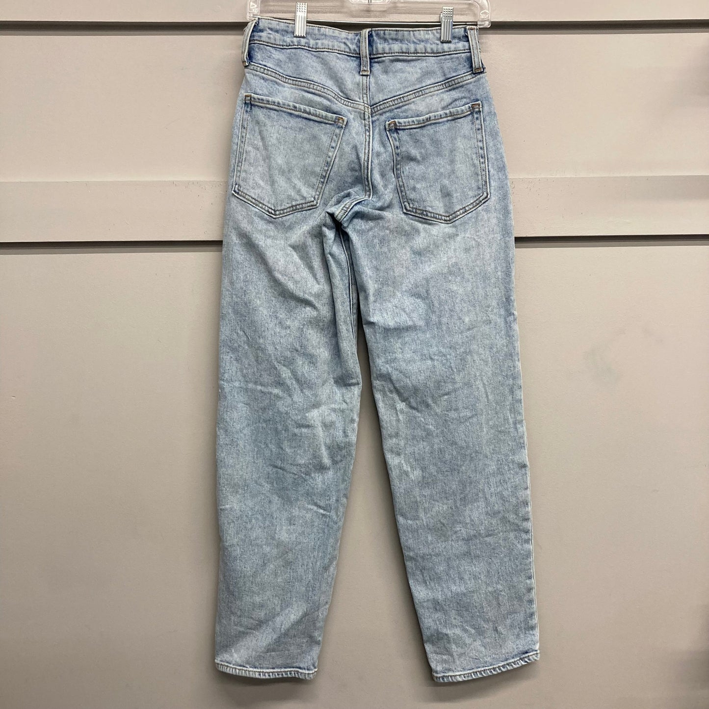 Jeans Straight By Old Navy In Blue Denim, Size:2