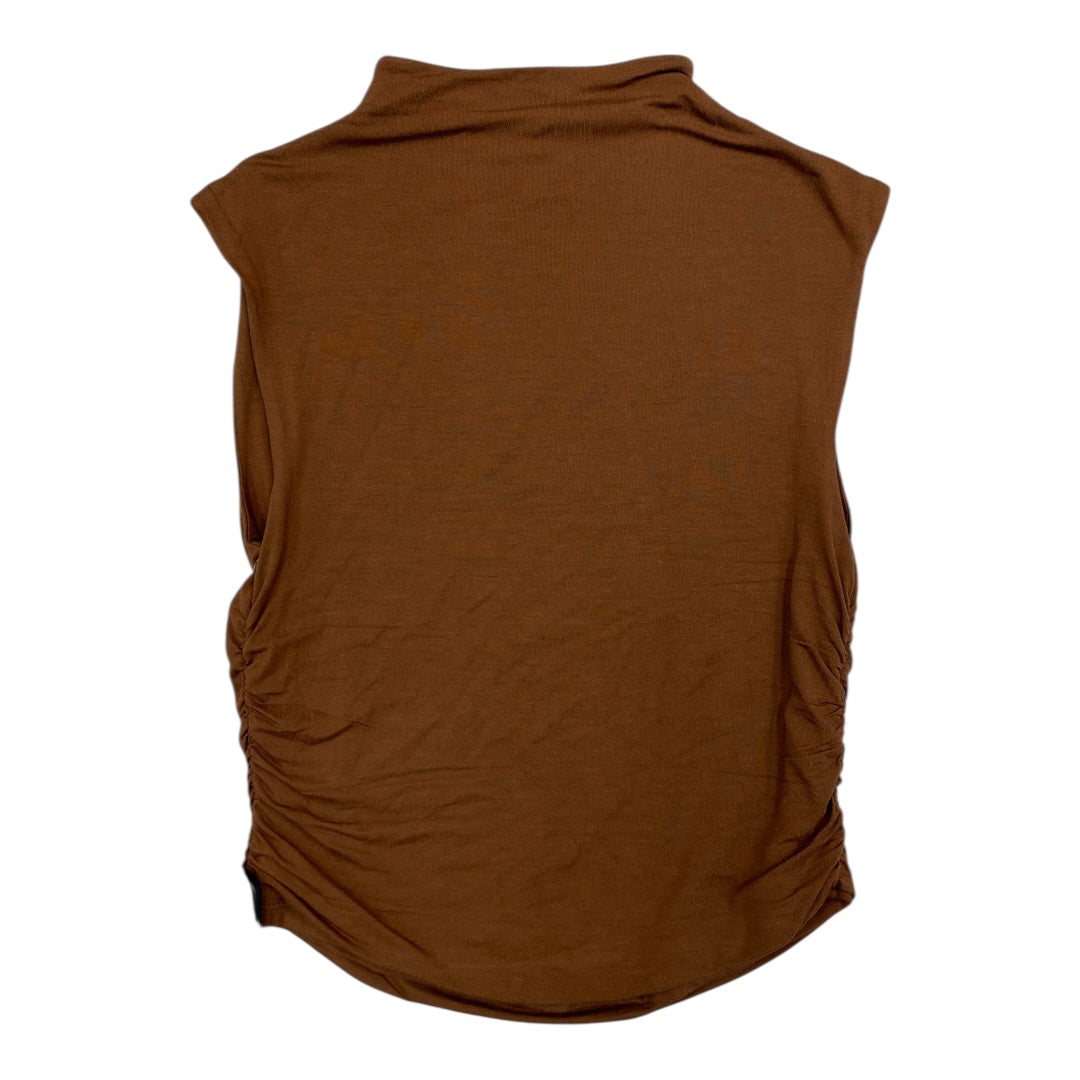 Top Sleeveless Basic By A New Day In Brown, Size:S