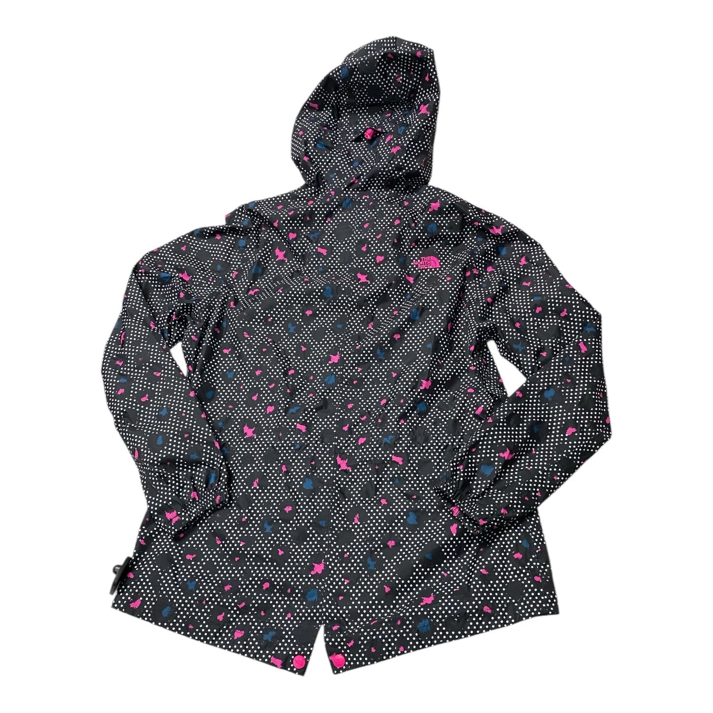 Jacket Windbreaker By The North Face In Polkadot Pattern, Size:L
