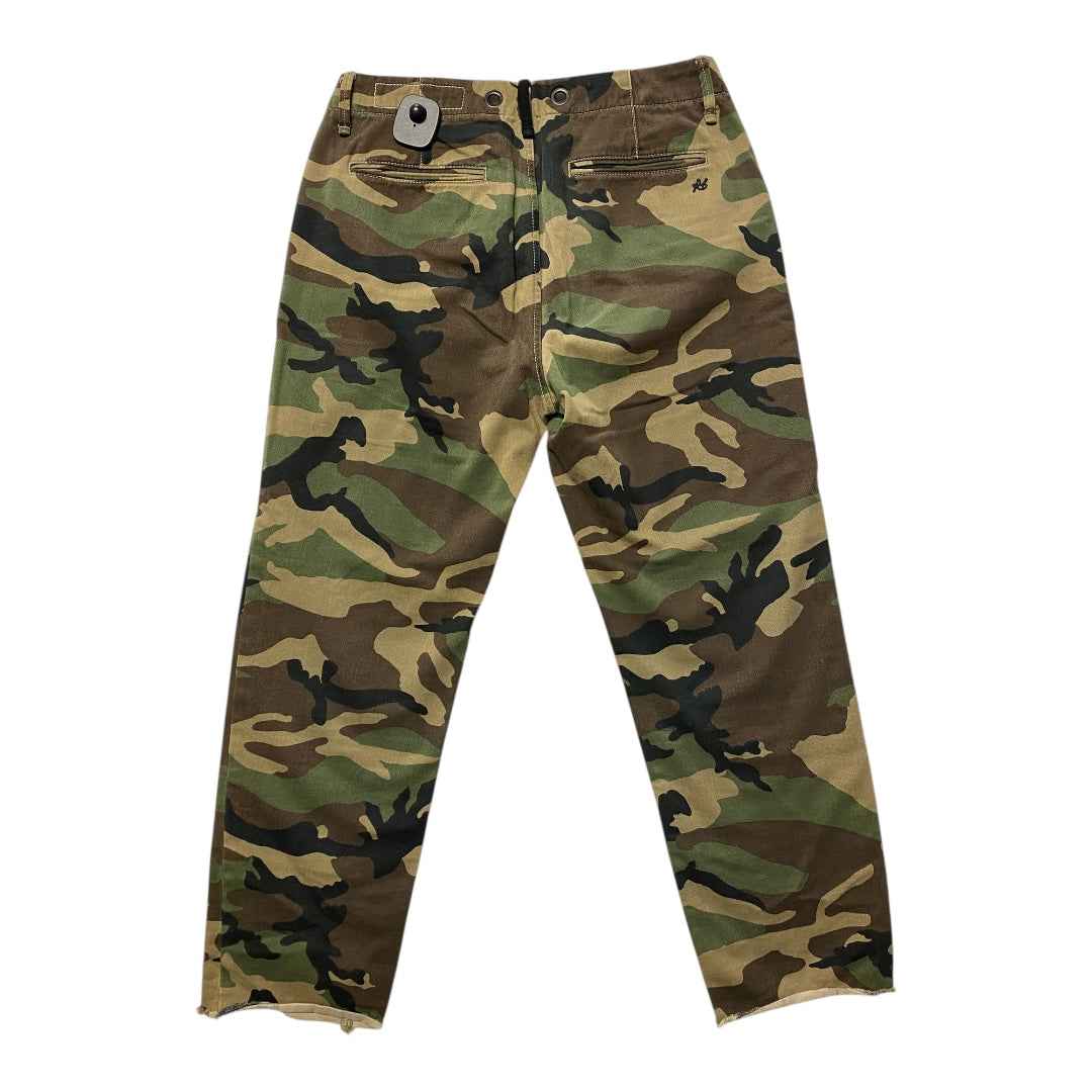 Jeans Straight By Rag And Bone In Camouflage Print, Size:0