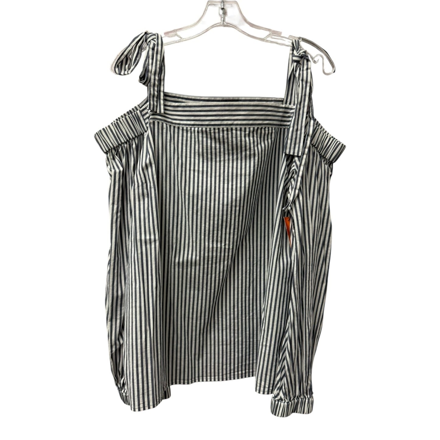 Top Ls By Michael By Michael Kors In Grey & White, Size:Xl